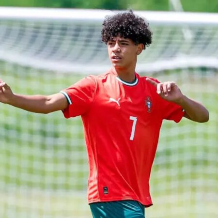 Cristiano Ronaldo’s son is being put to the test by Real Madrid