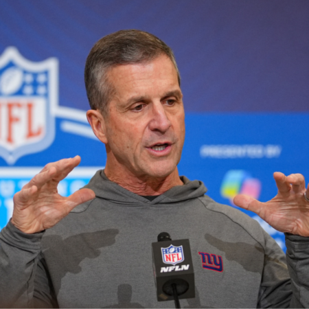 John Harbaugh takes things lightly in his comparison to Joe Biden