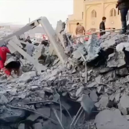 Cancer drug facility, religious site hit in Israeli-US strikes on Iran