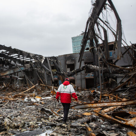 Airstrikes batter a university and residential zones in Tehran.