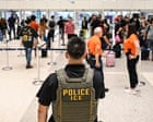 Trump reportedly open to deal on DHS funding as shutdown sees ICE agents deployed to US airports – US politics live