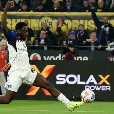 HSV-Leihgabe Otele erstmals in Nigerias Aufgebot