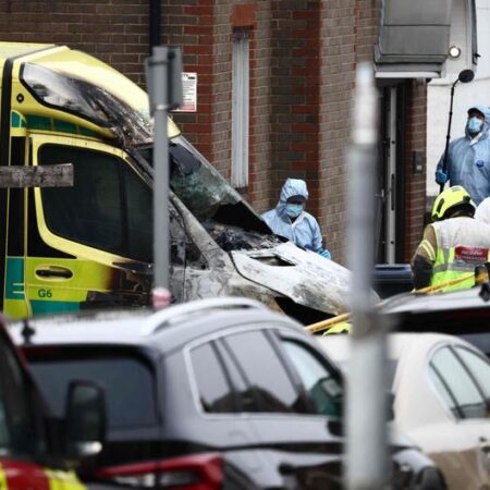 Two arrested over London Jewish ambulance arson