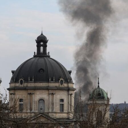 Russian attack on World Heritage sites in Ukrainian city of Lviv causes uproar
