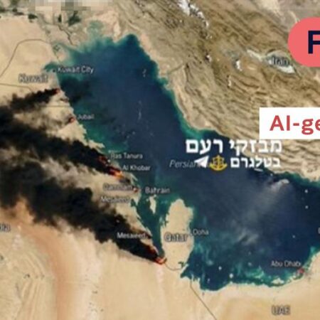 Fact check: Fake satellite images distort Middle East conflict from above