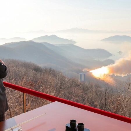 North Korea tests high-thrust engine in long-range missile push