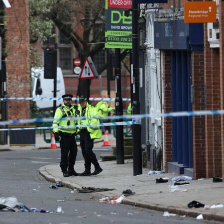 UK police arrest suspect after car hits pedestrians