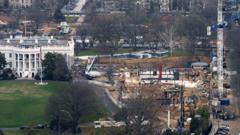 Judge temporarily halts construction of Trump’s White House ballroom