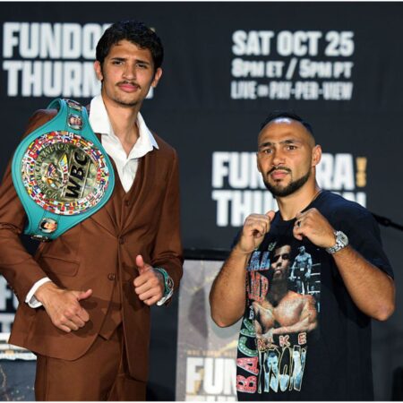 Sebastian Fundora vs. Keith Thurman Livestream: How to Watch the WBC Super Welterweight Title Match Online