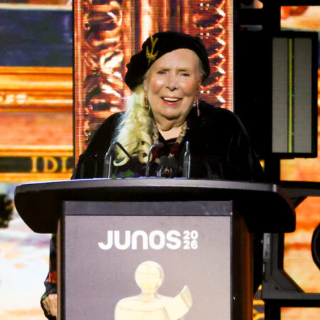 Joni Mitchell Calls Canadian Leader Mark Carney a “Blessing” During Juno Awards