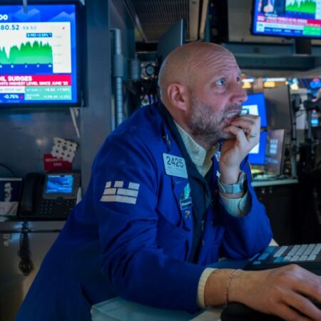 Dow falls into correction as Iran war shakes Wall Street