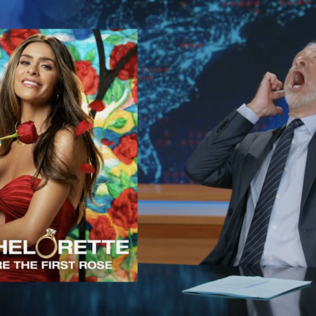 Jon Stewart Jokes “The Only Thing Giving Me Joy Is” New ‘Bachelorette’ Season: “Hold On A Second, I’m Getting A Call”