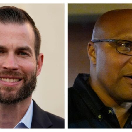 Candidates for Greene’s seat clash over Iran war, economy in runoff election debate