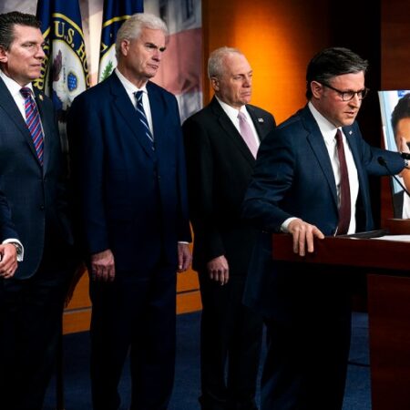 Johnson says supplemental Pentagon funds ‘probably’ in reconciliation as Senate moves forward