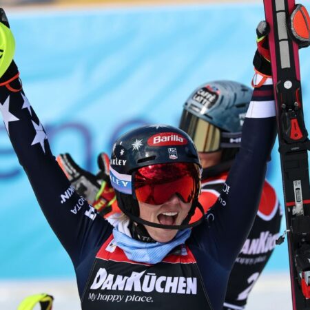Shiffrin’s slalom win puts her in line for WC title