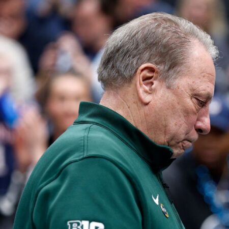 Izzo scoffs at retirement talk after Spartans’ exit
