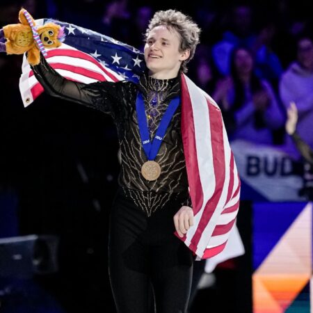 After Olympic pain, Malinin wins third world title