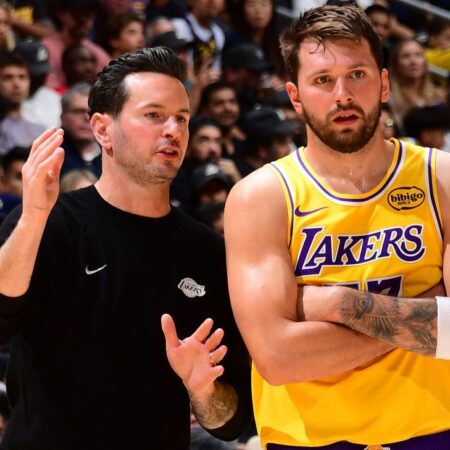 Lakers’ Redick stumps for Doncic to be NBA MVP