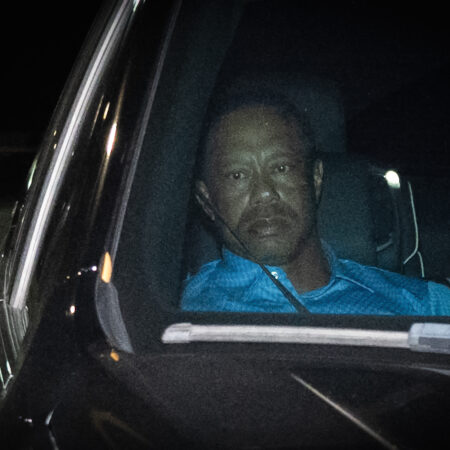 Cops Reveal Opioid Pills Found On Tiger Woods After DUI Rollover: Report Notes “Extremely Dilated Pupils”
