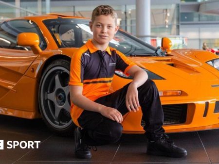 McLaren sign 11-year-old to young driver programme
