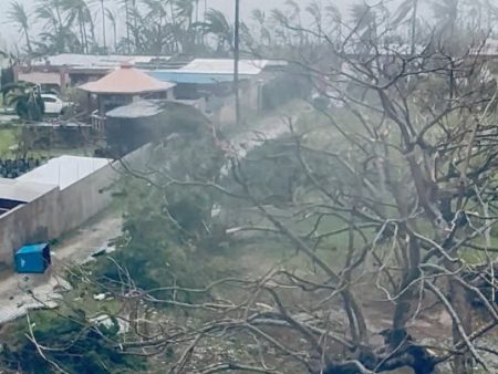 Super Typhoon Sinlaku Slams Saipan, Causing Widespread Damage