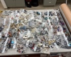 California man arrested for allegedly swapping in pasta for Lego pieces then returning them