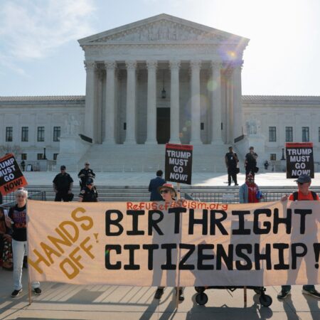 ‘Hits close to home’: US Supreme Court hears birthright citizenship case