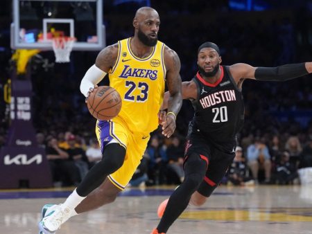 LeBron, Lakers shock Rockets with Game 1 win in NBA playoffs