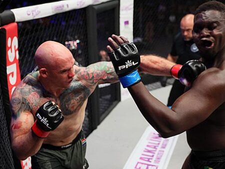 Justin Clarke, Nkosi Ndebele thrill crowd at PFL Pretoria