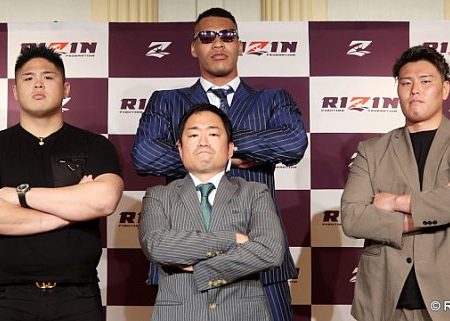 Four-man heavyweight tournament official for Rizin 54 starting Aug. 11