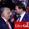 Vance ‘sad Orbán lost’ but says US will work with new Magyar government in Hungary – Europe live
