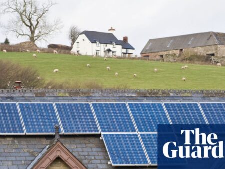 Record number of homes in Great Britain turn to green energy as fuel prices soar
