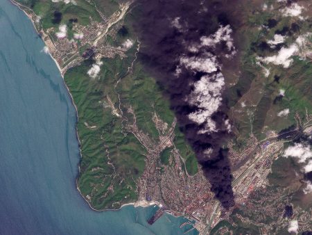 Russian Officials Say Town’s Air Is Toxic, Days After Strike on Oil Refinery