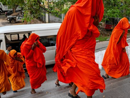 Sri Lanka Arrests 22 Monks After 240 Pounds of Cannabis Found in Luggage