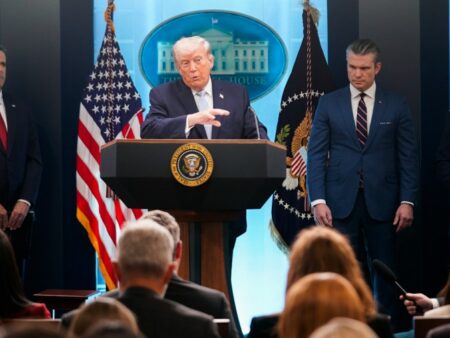 Trump says US will go after ‘leaker’ of info on downed pilot in Iran