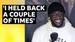 I held back for Chisora’s children, says Wilder