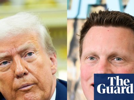 Congress members join protest against ‘oligarch’s dinner’ for Trump thrown by Ellisons