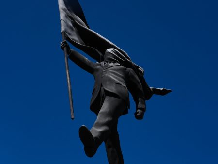 New Banksy Statue Causes Stir in Central London