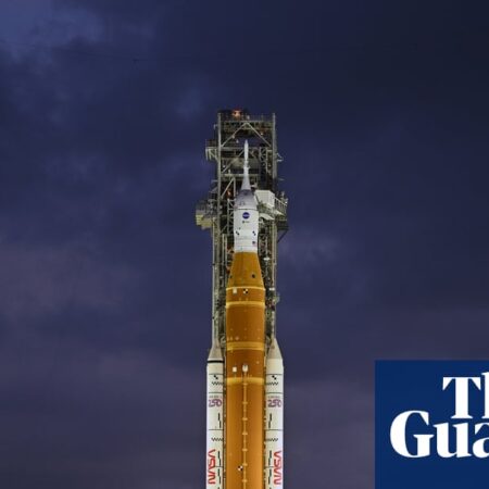 Artemis II launch: crowds gather for glimpse of historic Nasa moon mission