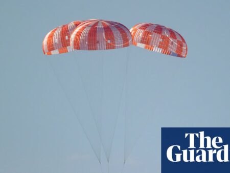 Jubilant return of Artemis II shadowed by ‘extinction-level’ cuts to Nasa: ‘It’s discordant’