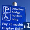Blue badge permits now held by 1 in 15 adults in England