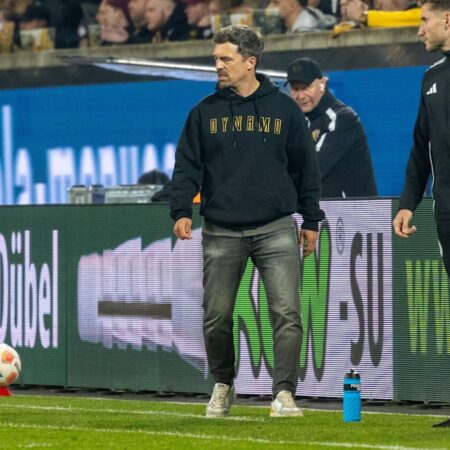 “Hätte anders laufen müssen”: Dynamo-Trainer Stamm bedauert Ausschreitungen