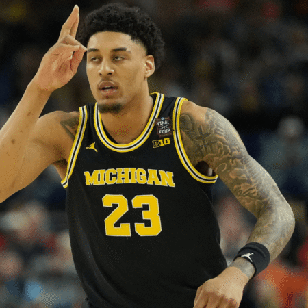 Yaxel Lendeborg Odds, Picks & Predictions for UConn vs Michigan: March Madness Championship