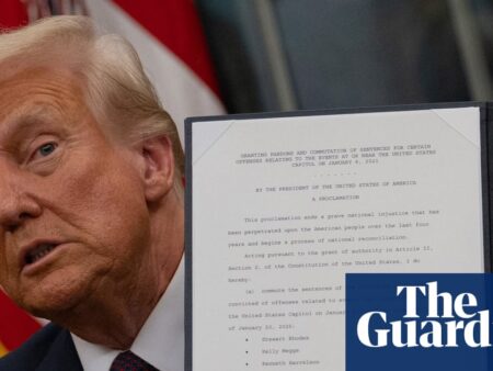 Trump reportedly says he’ll issue mass pardons at end of his presidential term