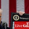 Trump administration launches tariff refund system as first step in paying back billions – US politics live