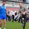‘Meeting of two worlds’ as Prince Harry joins Wiggles and Australian football stars to put men’s mental health in spotlight