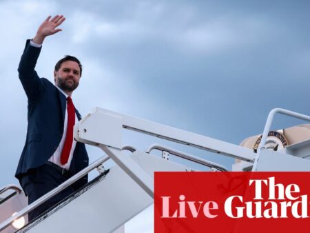 JD Vance due in Budapest to back Viktor Orbán’s election campaign – Europe live