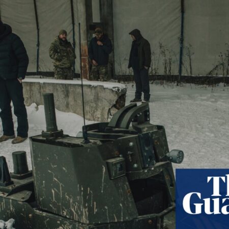 ‘The frontline is like Terminator’: fighting robots give Ukraine hope in war with Russia