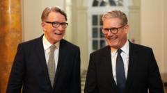 Officials deliberately withheld Mandelson vetting result from me, Starmer says