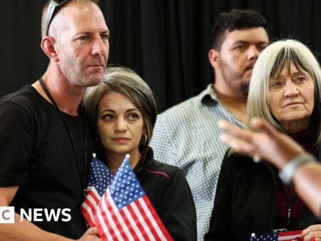 US has let in 4,499 refugees since October – all but three were South African